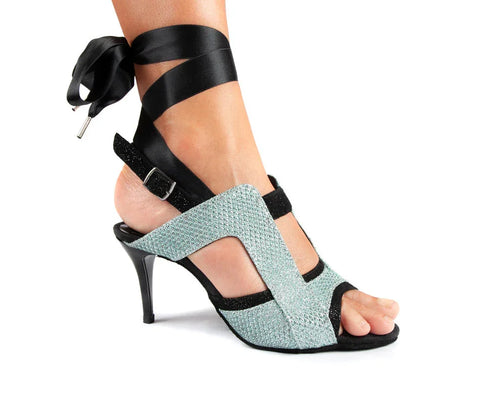 PortDance PD604 BRIGHT BLUE Bright Blue - Miss Salsa