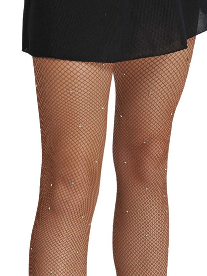 Pridance 849/S Visnetpanty met Inlegzool & Strass – 5 kleuren (S‑L) - Miss Salsa