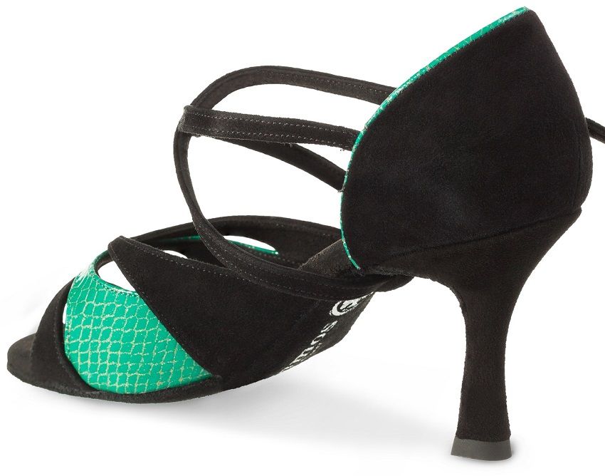 Elegant hand-crafted Rummos Emma 024-711 tango sandals with soft materials and stunning design, perfect for Latin dancing.