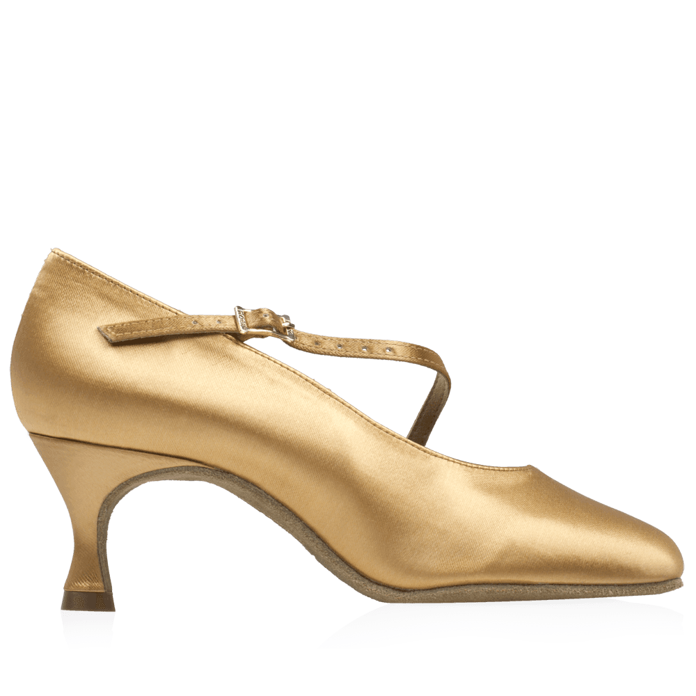 Ray Rose - 118 Mudslide | Flesh Satin | Standard Ballroom Dansschoenen