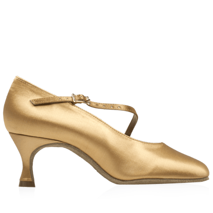 Ray Rose - 118 Mudslide | Flesh Satin | Standard Ballroom Dansschoenen
