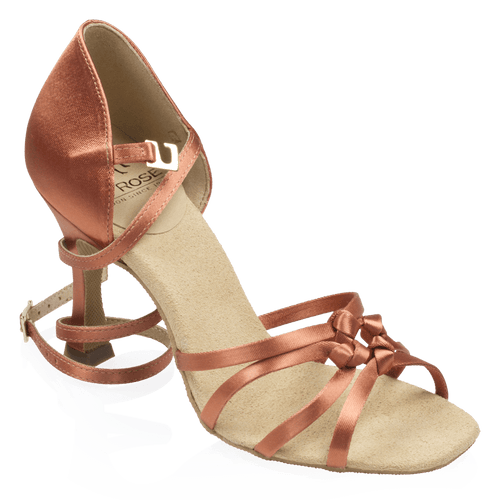 821XHB Colorado (Hook Buckle - Pyramid Sole) | Dark Tan Satin