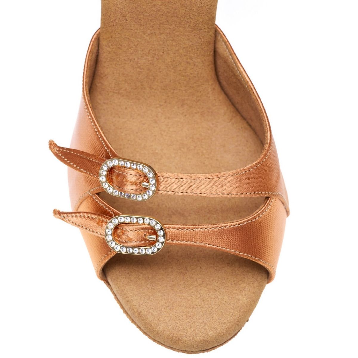 Elite Elena 048 professional dance sandal with adjustable straps and elegant buckle design for optimal comfort.